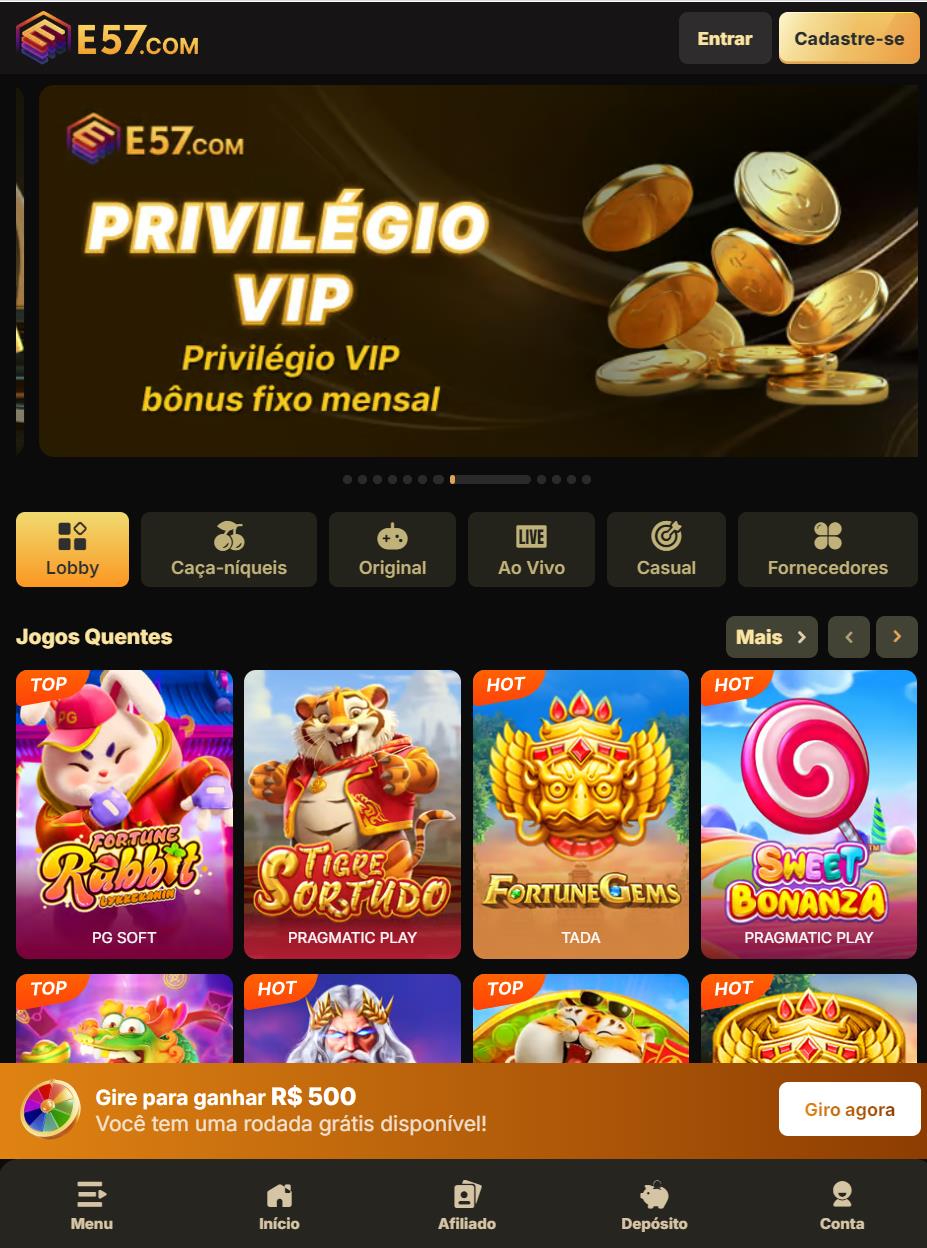 e57.Com - Caça-Níqueis Online Cassino